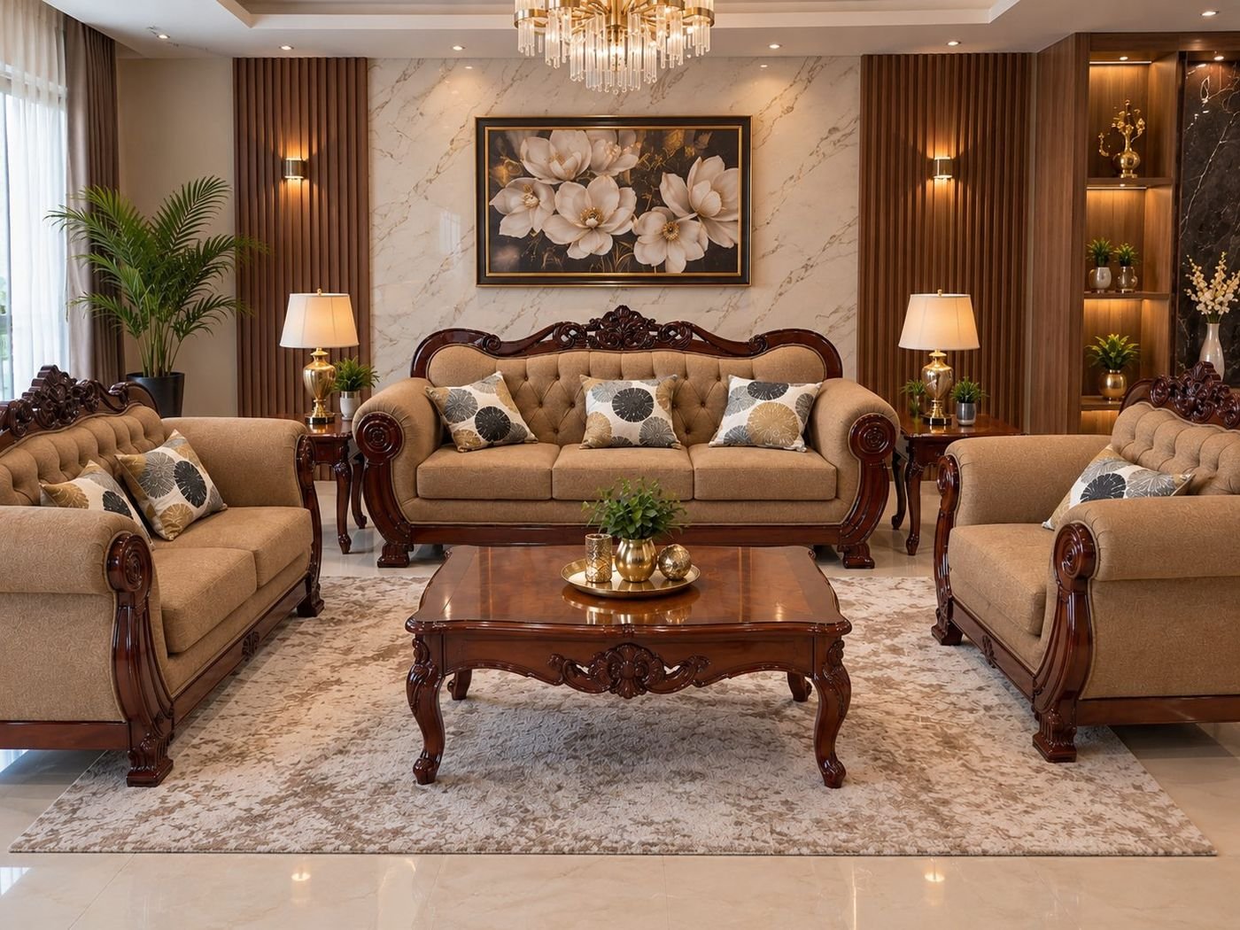 Salas de cedro Muebles Breymar
