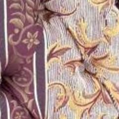 Tela Rayado vino y oro para tapizar muebles